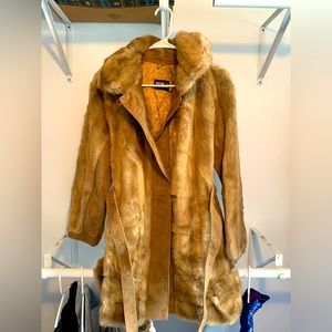 Adolph Schuman for Lilli Ann Real Fur Coat